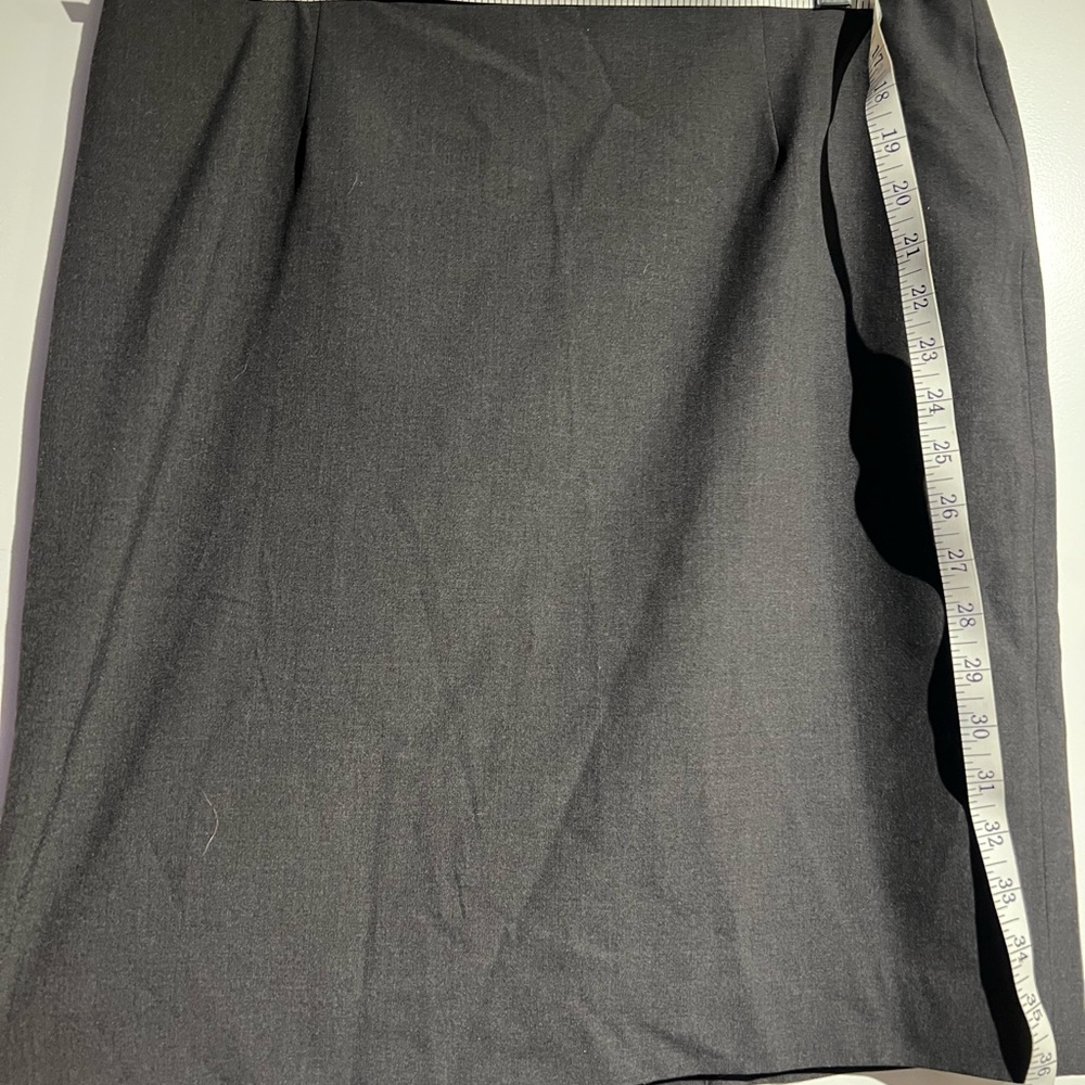 Anne Klein charcoal Skirt